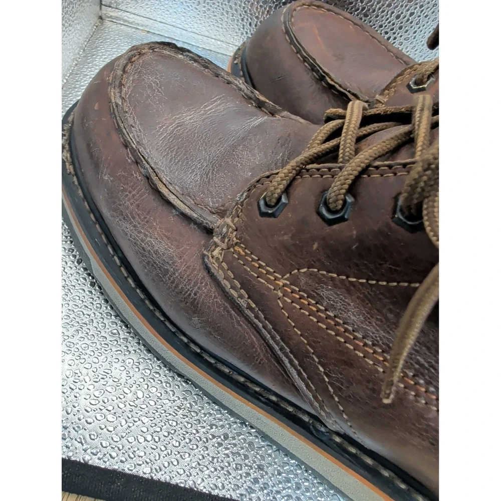 Timberland PRO Gridworks Waterproof Worksite Boots Mens 12 Wide Fast Ship